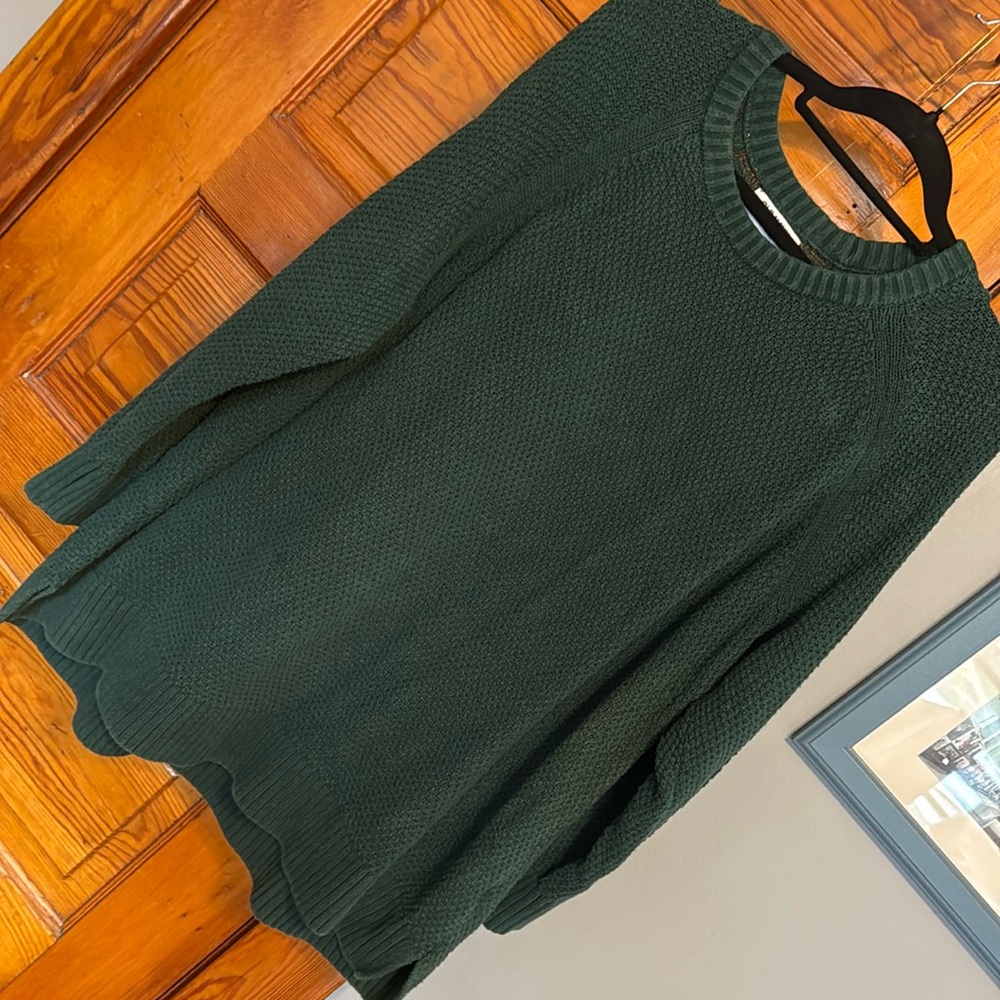 Cozy oversized sweater.